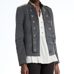 Banana Republic x Olivia Palermo Mink Gray Jacket S